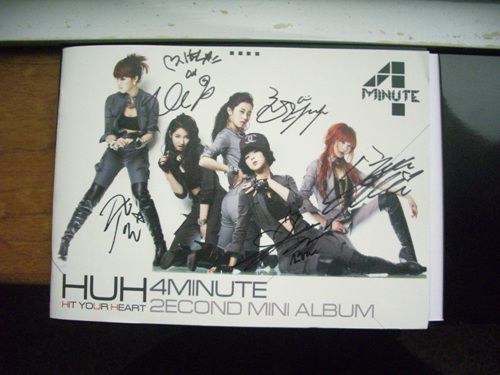 4MINUTE(포미닛)여성5인조그룹가수 방문